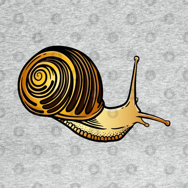 Snail by Sticker Steve